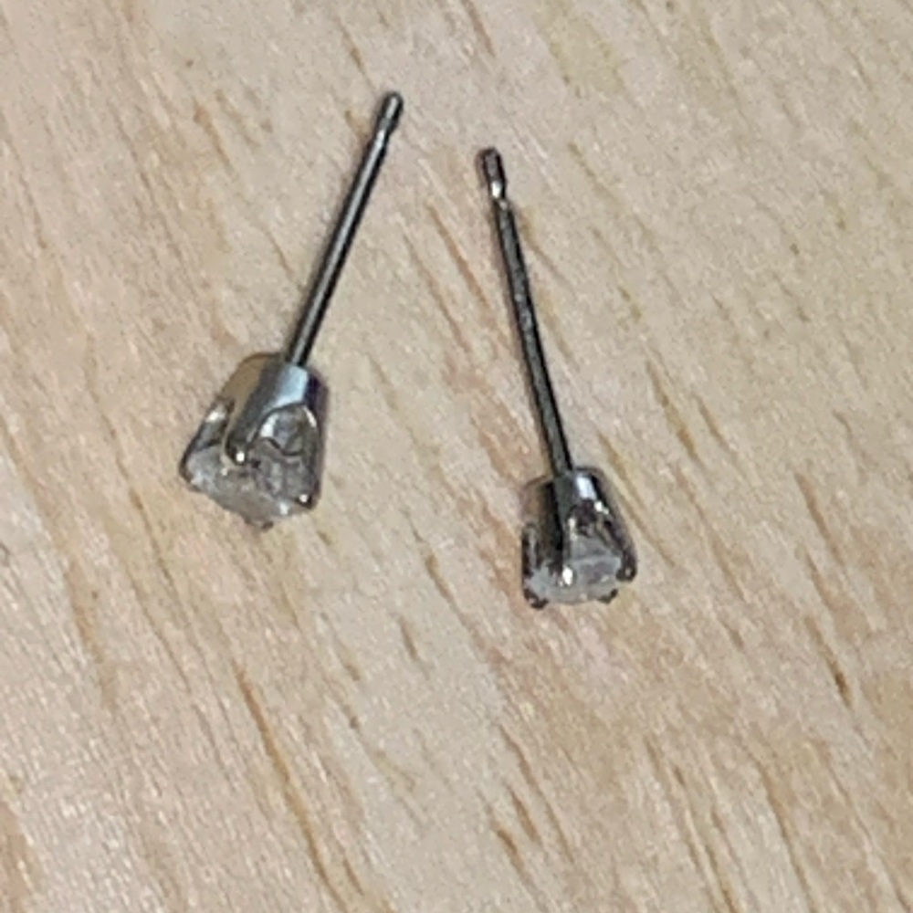 14k gold single earrings